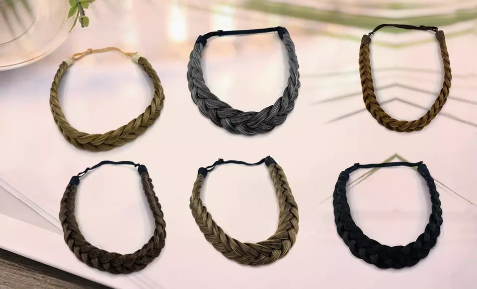 One Adjustable Braided Hair Headband from Novadab (46% Off) - Primary Image