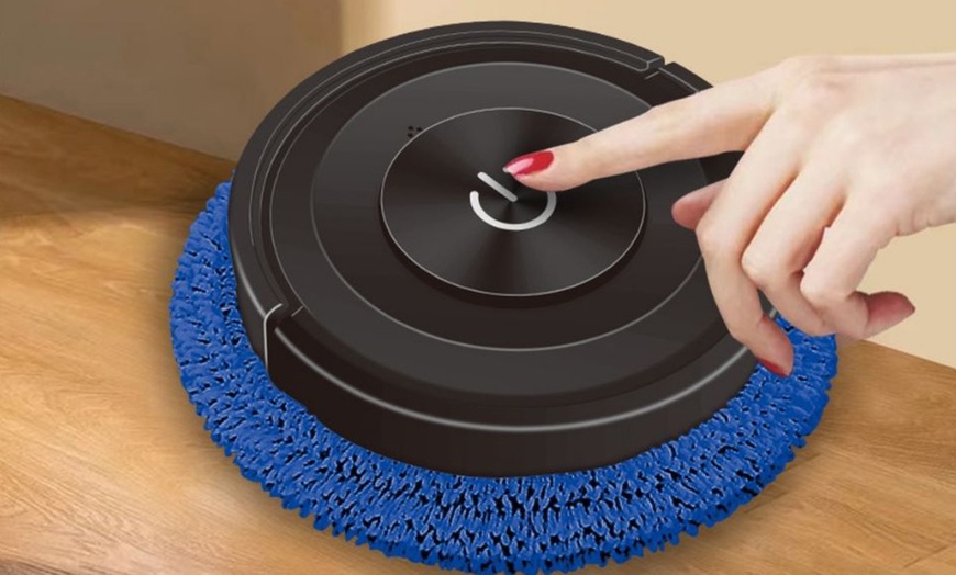 Image 2: Smart Silent Touch Sweeping and Mopping Robot