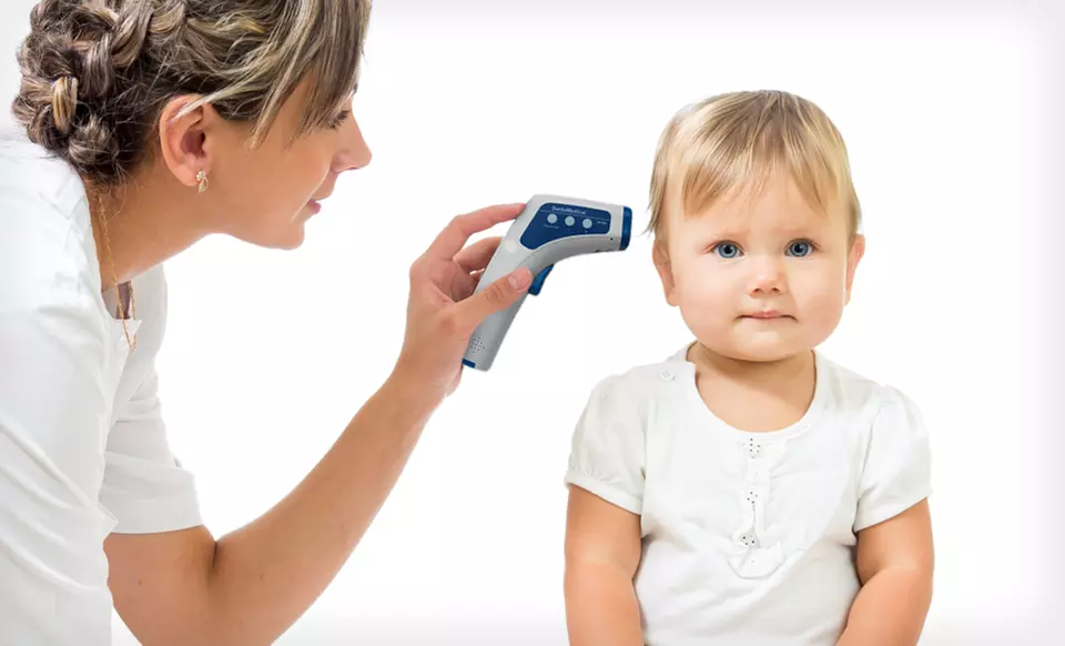 $34.99 for a Santamedical LCD Noncontact Infrared Forehead Thermometer ($128.95 List Price). Free Shipping and Returns. - Primary Image