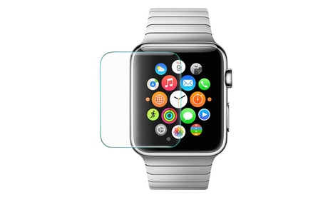 1 o 2 vetri temperati per Apple Watch da 38 mm o 42 mm