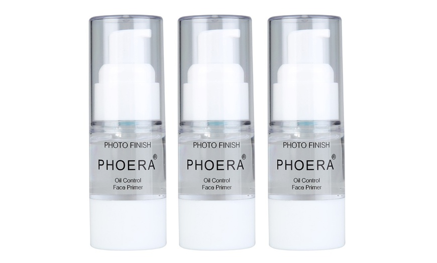 Image 8: One, Two or Three Phorea Photo Finish Primers 6ml or 18ml