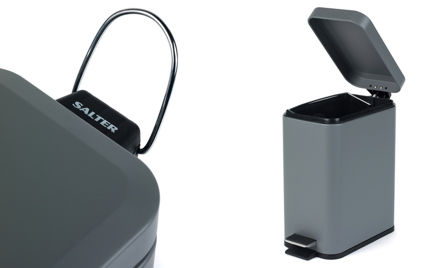 Image 4: Salter Rectangular Pedal Bin