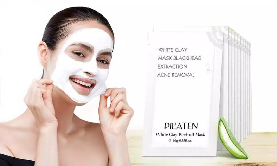 10, 20, 30 or 40 Pilaten White Clay Masks - Primary Image