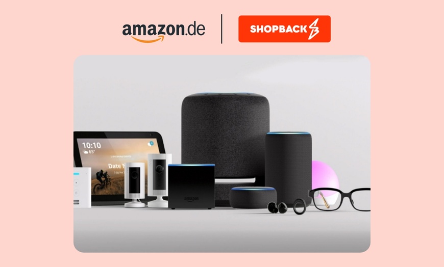 Image 1: Wertgutschein über 20 €: Erhalte Cashback beim Kauf eines Amazon-Gutscheins bei ShopBack! 