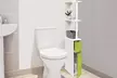Meuble de rangement de toilettes ou salle de bains, hauteur 118 cm - Second Medium