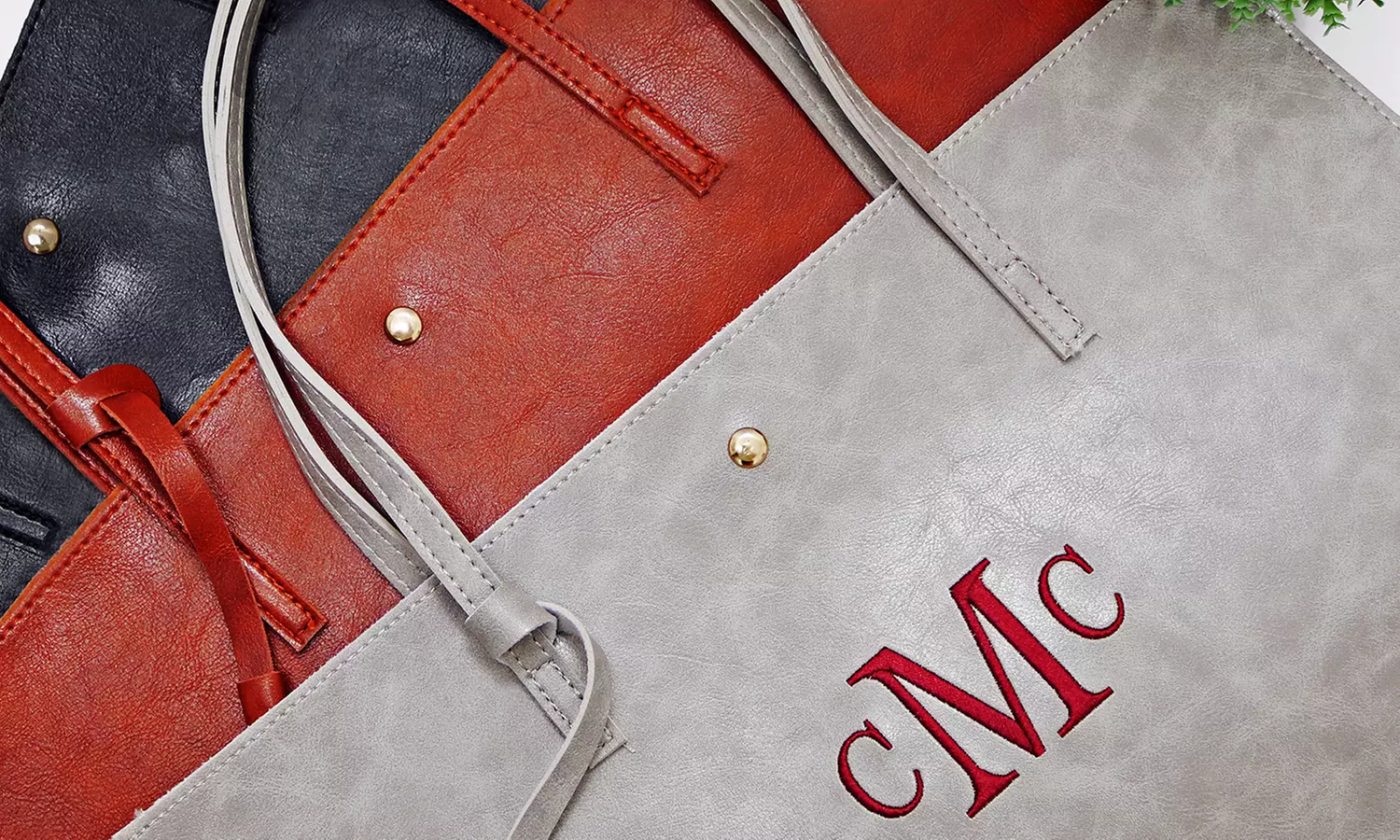 One, Two, or Three Personalized Designer Inspired Totes from VioletFox (Up to 53% Off)  - Second Medium
