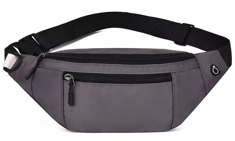 Unisex Gürteltasche mit Kopfhöreranschluss