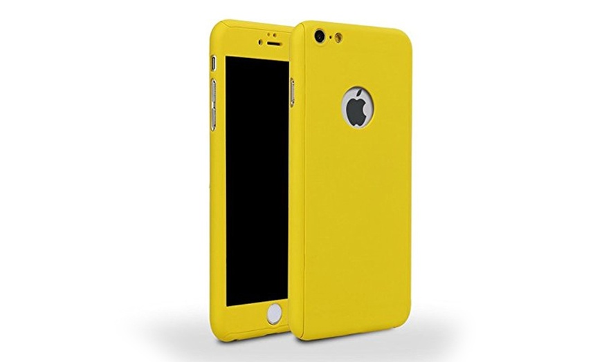 Image 6: 360 Case with Tempered Glass for iPhone