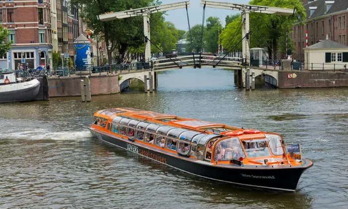 Grachten-Rundfahrt in Amsterdam