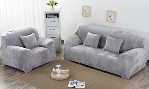 Fleeced Spandex Sofa Cover