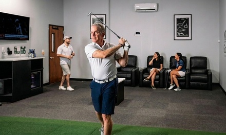 One 1 Hour Session of Golf on an Indoor Simulator - GolfCave in Plainsboro Township, NJ