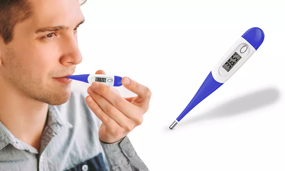 1, 2 ou 4 thermomètres numériques avec étui - Primary Image