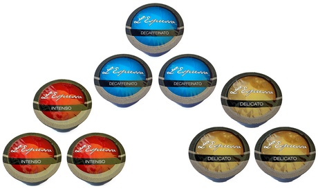 Fino a 420 capsule Gimoka compatibili con Lavazza a Modo Mio, disponibili in 3 gusti