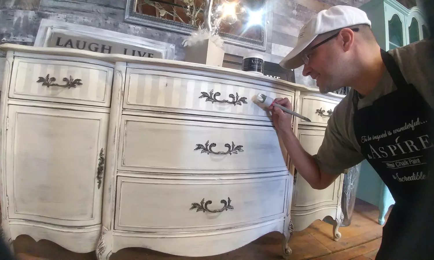 Learn to Paint Furniture Class for One, Two, Four, or Ten at Whimsical Furnishings (Up to 60% Off) - Primary Image