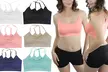 Women's Padded Cross-Back Sports Bras (6-Pack) - Image 3
