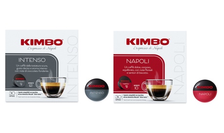 Fino a 240 capsule compatibili Kimbo Dolce Gusto
