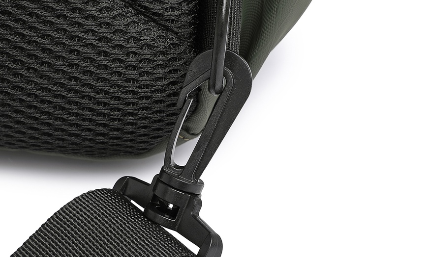 Image 19: Water-Resistant Lightweight Sling Chest Bag