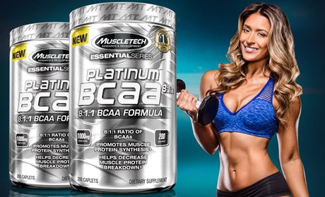 Platinum BCAA 8:1:1 Weight Lifting Supplement (200-Count)