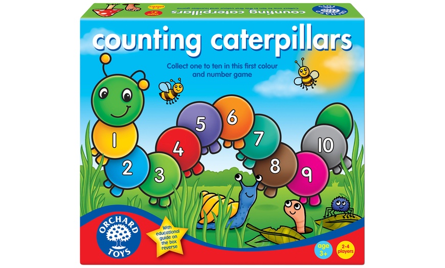 Image 1: Counting Caterpillars Kids' Game
