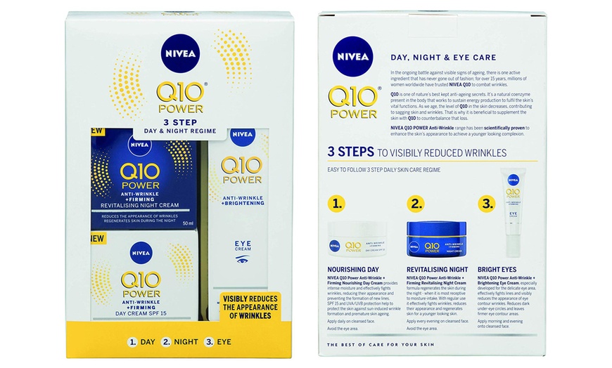 Image 2: Nivea Q10 Power 3-Piece Gift Set