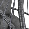 Image 6: Outdoor Cosy Rattan-Effect Hanging Egg Chair with Cushion