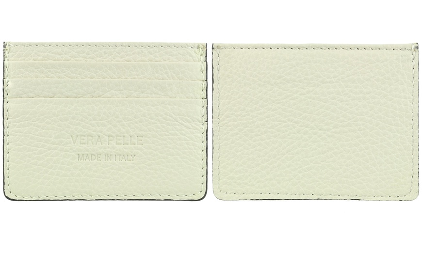 Image 14: Men's Genuine Leather Card Holder