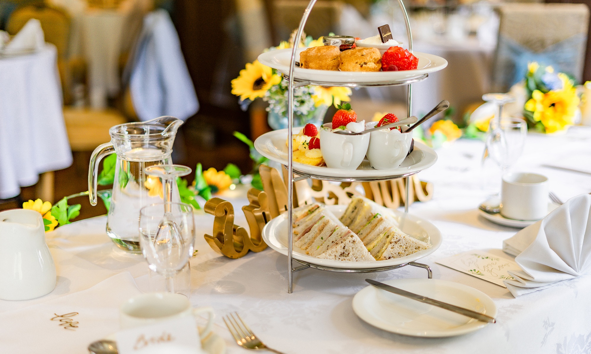Afternoon Tea for One, Two or Four With Optional Fizz