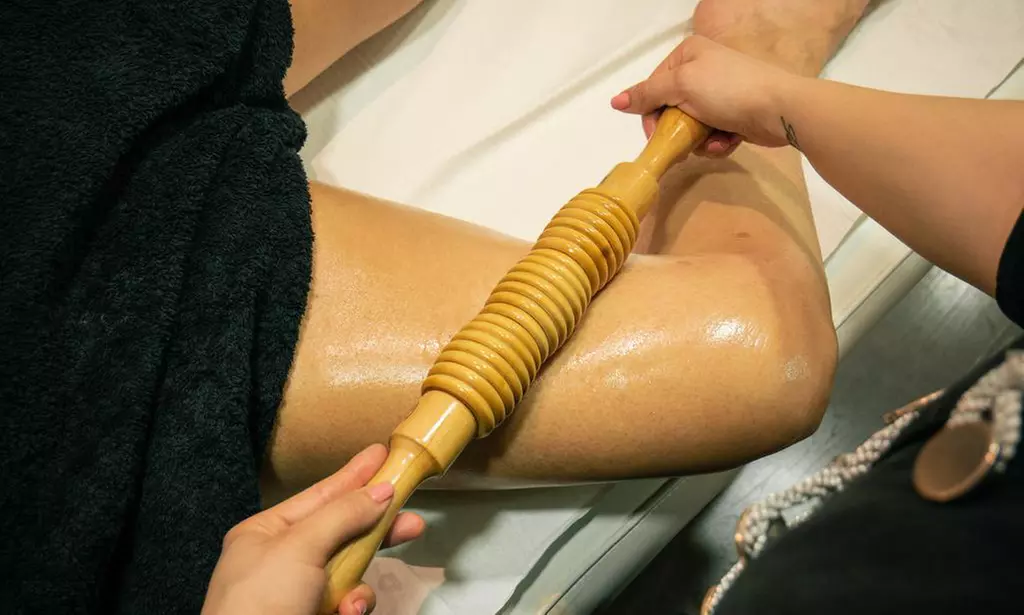 1 o 2 sesiones de maderoterapia corporal de 20 minutos