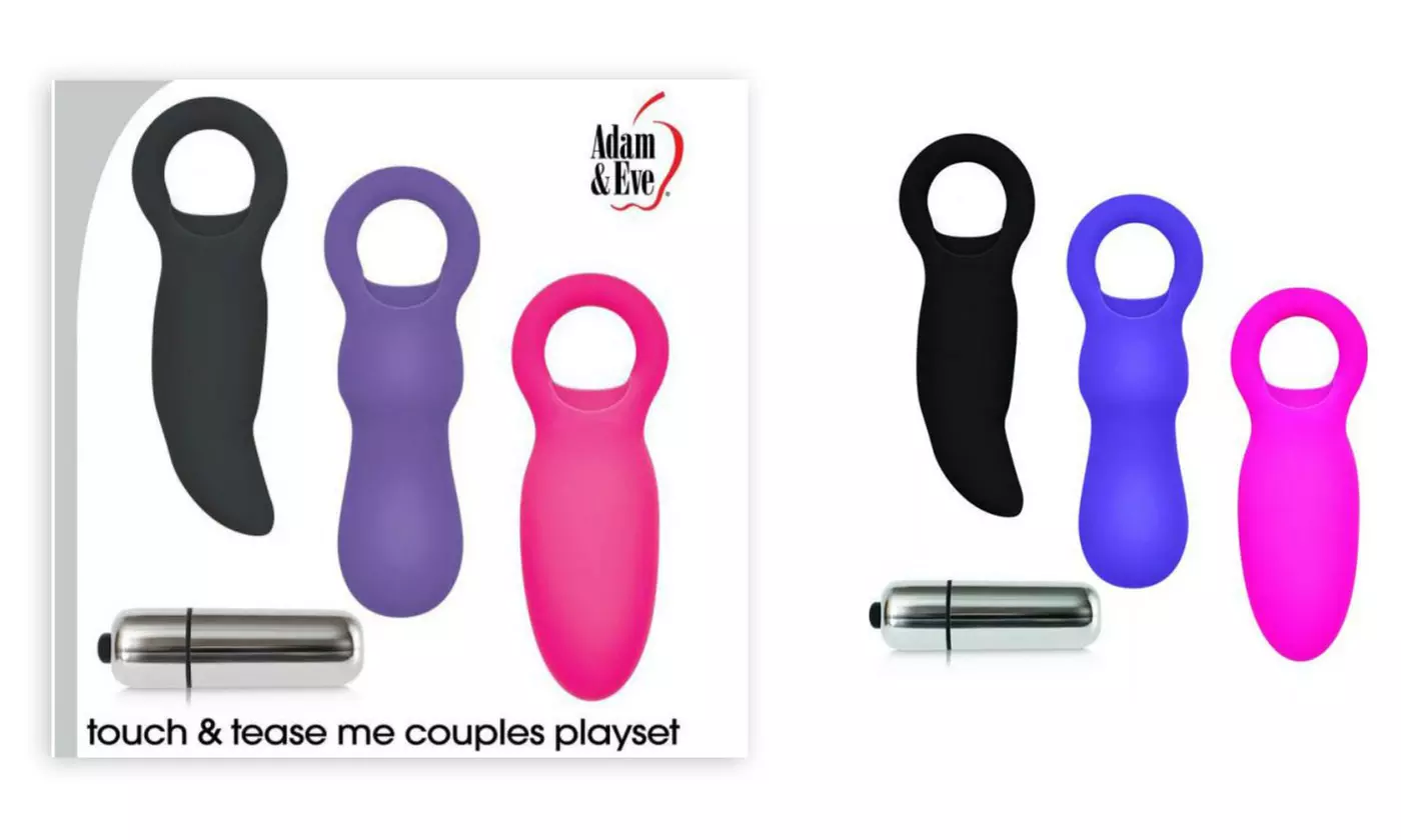 Adam and Eve Touch and Tease Set for Couples - Primary Image