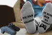 1, 2 ou 4 paires de chaussettes humoristiques à message : foot, bière, console, whisky - Second Medium