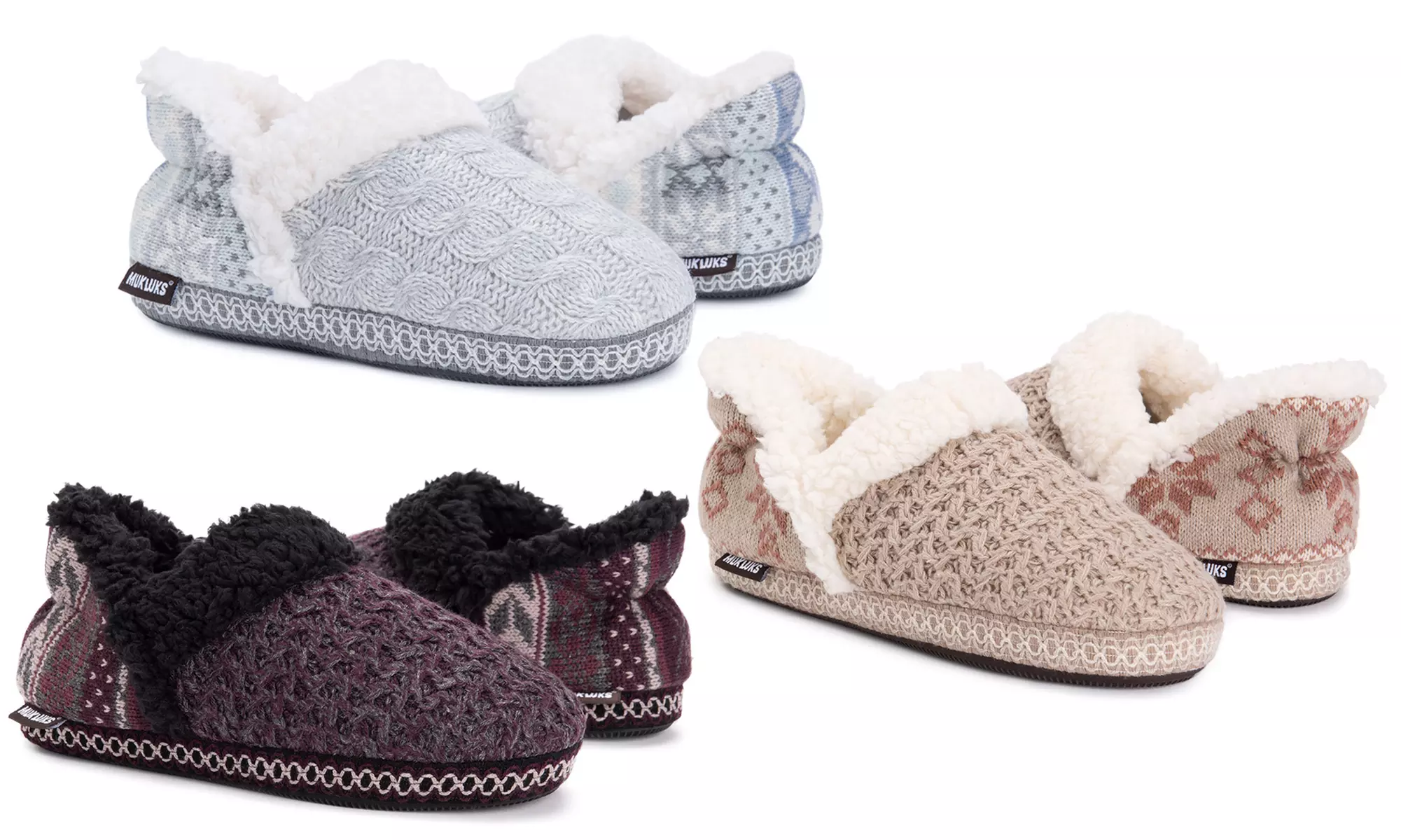 Muk Luks Women's Magdalena Slippers (Up to Size 11-12) | Groupon Exclusive - Primary Image