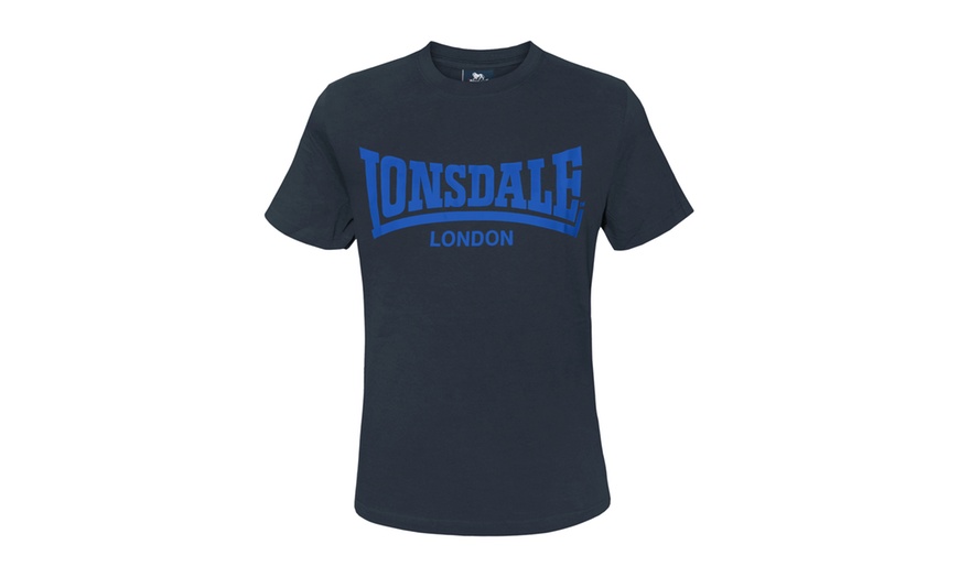 Image 5: T-shirt da uomo Lonsdale in 100% cotone