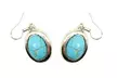 One, Two, or Three Antique-Leaves Carved Turquoise Cabochon Necklaces with Earrings from Novadab (Up to 83% Off) - Second Medium