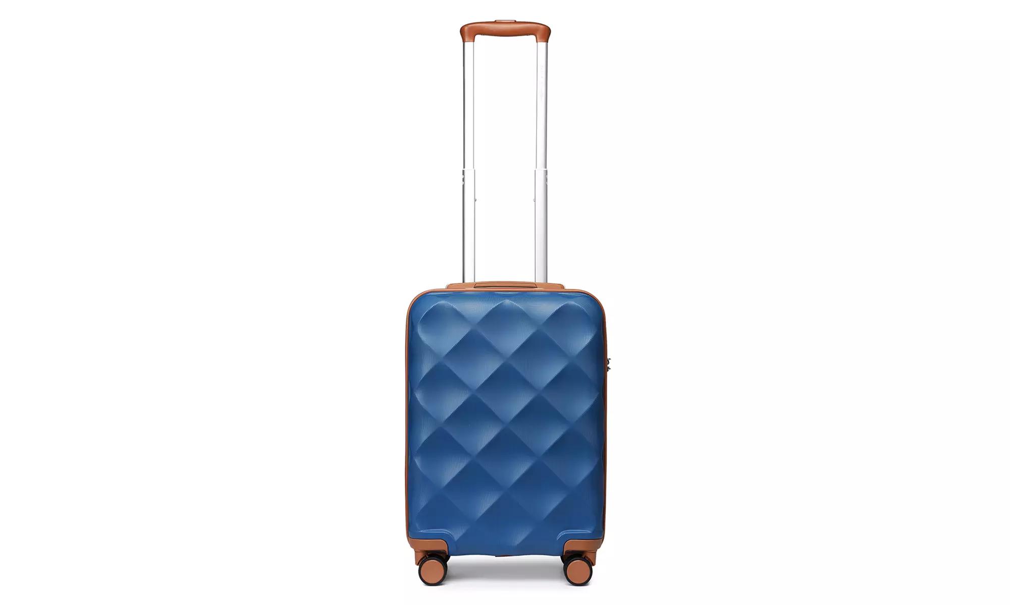 Valise en ABS et polycarbonate avec design élégant en losange