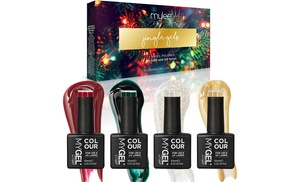 Mylee Four-Piece MyGel Jingle Gels Christmas Set