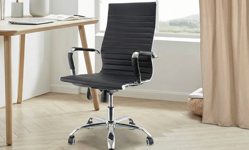 Image 5: Sedia direzionale per ufficio Radon