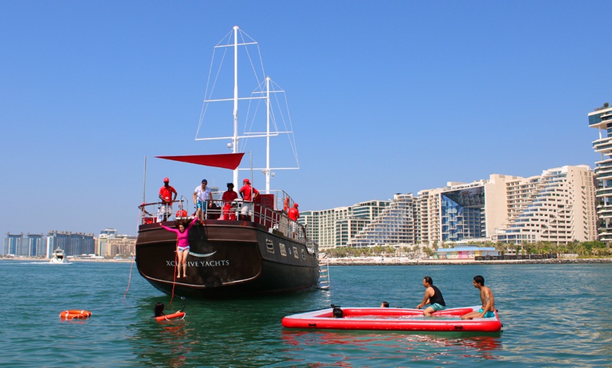 Image 3: Dubai Marina Sailing Tour with BBQ and Swimming