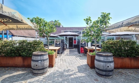 Menu en 5 services pour 2 à 4 personnes au restaurant La Vista à Malines