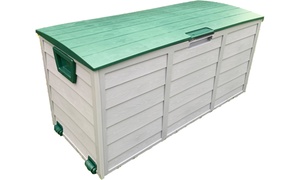 290L Outdoor Storage Box with Wheels 