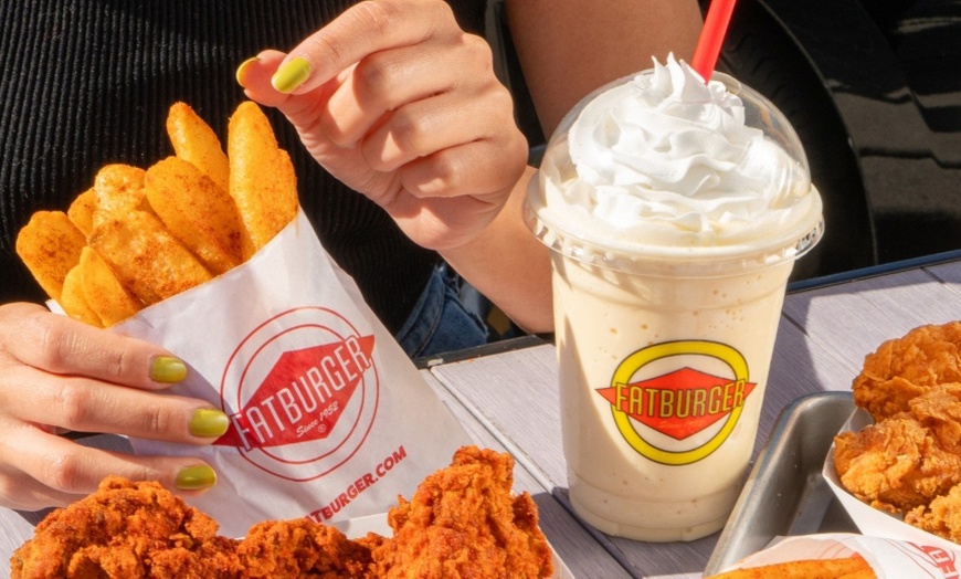 Image 1: Up to 25% Off on Chicken / Buffalo Wings at Fatburger Corona