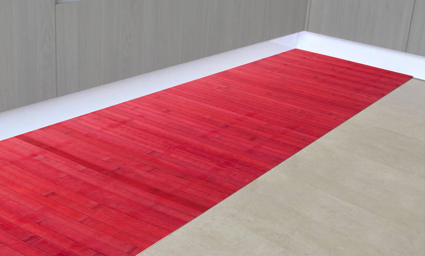 Image 9: Tapis de cuisine en bambou 