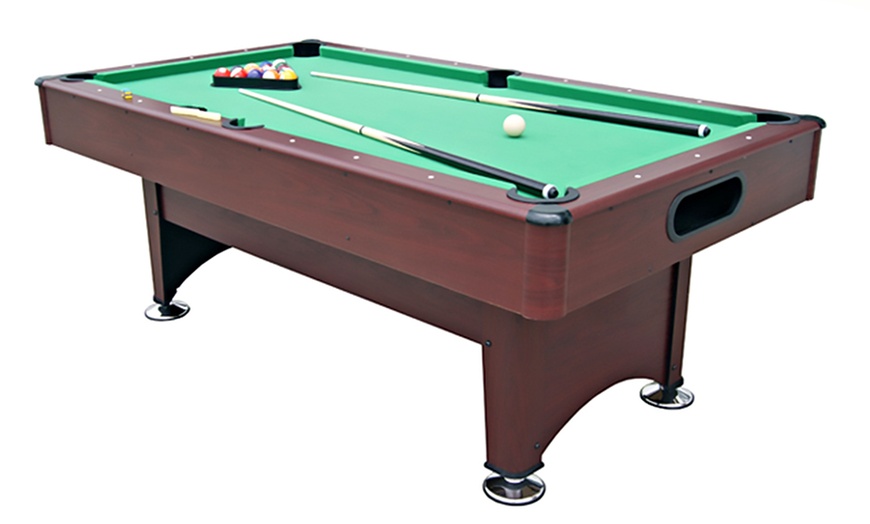 Image 2: Walker and Simpson 7ft Pool Table