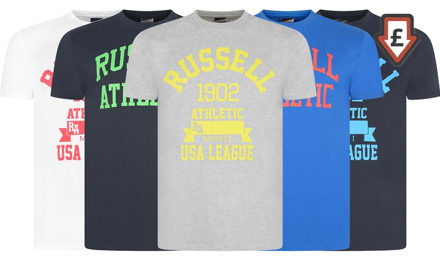 Image 1: Russell Athletic Men's T-Shirts