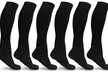 DCF Compression Socks for Men and Women (6-Pack) - Second Medium