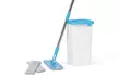 Balai essoreur avec 2, 5 ou 8 recharges microfibres et seau de nettoyage de la marque IDOMYA - Second Medium