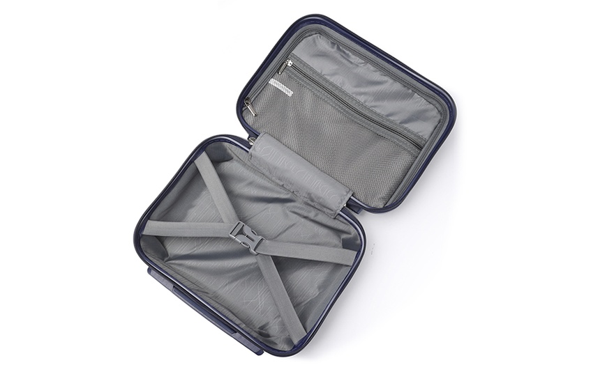 Image 34: One or Four Lightweight Hard Shell ABS Suitcases with TSA Locks