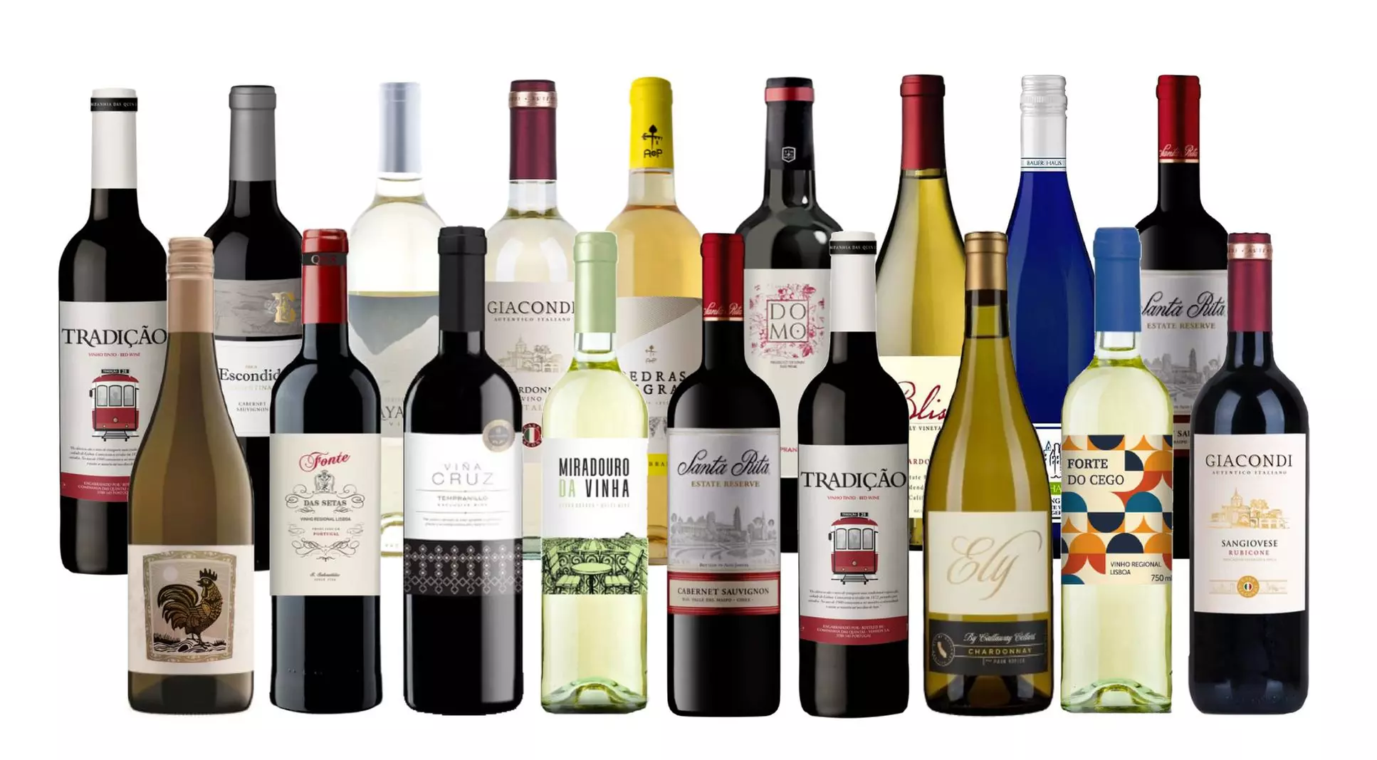 18-Pack of Spring Wines from WineOnSale (79% Off) - Primary Image