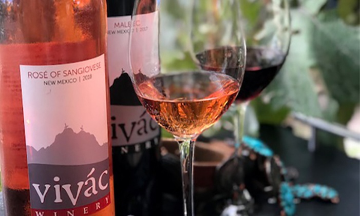 Wine tasting for two or four with 10% off at the Dixon winery