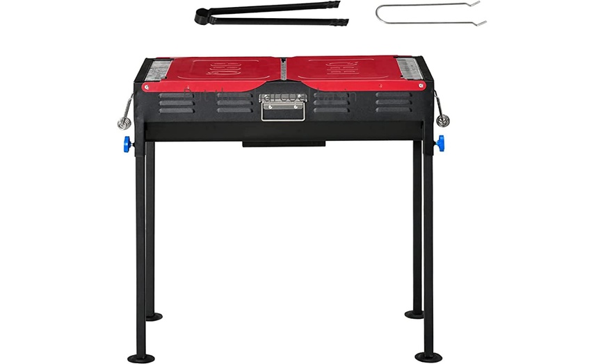 Image 21: Outsunny Portable BBQ Grill Range