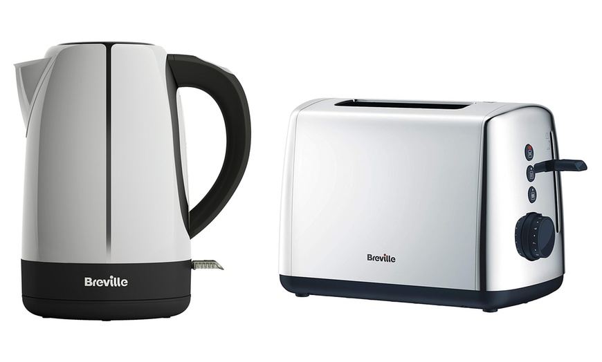 Image 1: Breville Kettle and Toaster Set